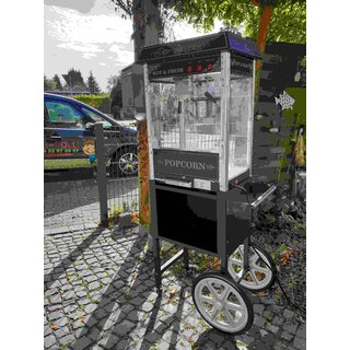 Popcorn Maschine mit Wagen Miete pro Tag Fr 10 Personen