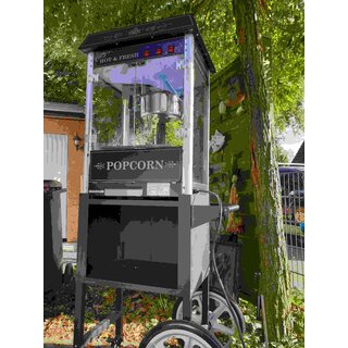 Popcorn Maschine mit Wagen Miete pro Tag Fr 10 Personen